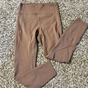 Lululemon Taupe Leggings - 6